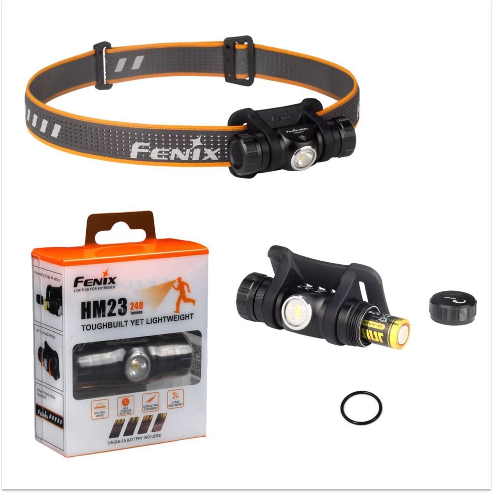 Ліхтар налобний акумуляторний Fenix HM23